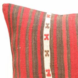Kilim Pillow Cover 16x16 Moroccan Cushion 40x40 Pillows Kelim Kissen Housse De Coussin Berb??re Kussen - thumbnail 2