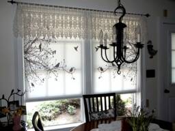 Vintage Black & White Birds Natural Scenery Custom Made Printed Window - Bw21 Roller Blind, All Sizes, Regular Or Blackout Shade