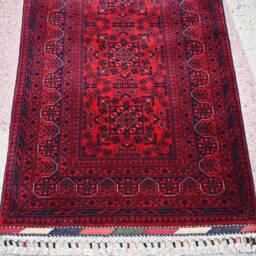 19.8 X 2.8 Ft, Afghan Bukhara Runner Rug, Handmade Wool Oriental Bokhara Hallway Rug 20 Ft/Khal Mohammadi - thumbnail 3