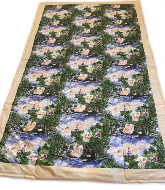 Playtime in Dreamland Cream 2 Quilt That Folds Into A Pillow - image 1