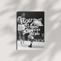 Muhammad Ali Boxing Poster Motivational Gym Wall Art - thumbnail 3