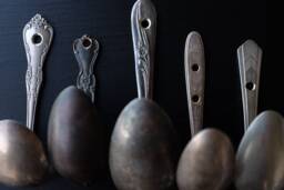 Upcycled Silverware Hook Vintage Spoon Or Fork, Kitchen Organization