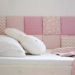 Montessori Bed Headboard, Soft Toddler Kid Room Decoration, Side Paneling, House Wall Cushions, Home Gifts - thumbnail 2