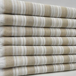 "Tan Color Towel, Turkish Towel, Peshtemal, Thin Towel, Bohemian Peshtemal, Turkish Bath Towel, 32""x65" - thumbnail 3