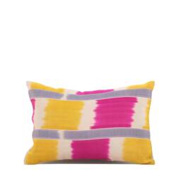 "Set Of 4 Pcs, Old Ikat Pillow Cover, Pillow, 11.42"" X 16.93" - thumbnail 2