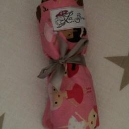 "Leopard & Ballerina Mini Baby Blanket ""Sinead" - thumbnail 4