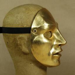 Gold Neutral Mask in Papier Mach?? - thumbnail 3
