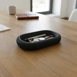 Modern Japandi Tray - Two Sizes, Multiple Colours Minimalist Scandi Home Decor - thumbnail 2