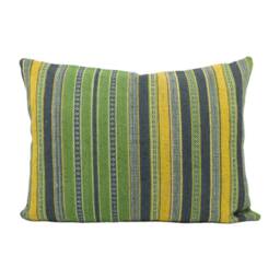 Designers Guild - William Yeoward Almacan Grass Versatile Woven Stripe Designer Cushion Cover Luxury Throw Pillow Handmade Home - thumbnail 2