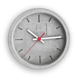 Wall Clock Made Of Concrete, Small Concrete Wall Clock, Designer Clock, Hanging Wallclock Clock To Hang On The Wall, Clocroc
