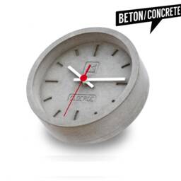 Wall Clock Made Of Concrete, Small Concrete Wall Clock, Designer Clock, Hanging Wallclock Clock To Hang On The Wall, Clocroc - thumbnail 3