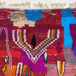 Authentic Beni Ourain Rug Handmade Moroccan Wool Berber Rug - thumbnail 3
