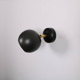 Black Wall Lighting - Lamp Vanity Light Fixture, Sconce, Lamp, , Small - thumbnail 3