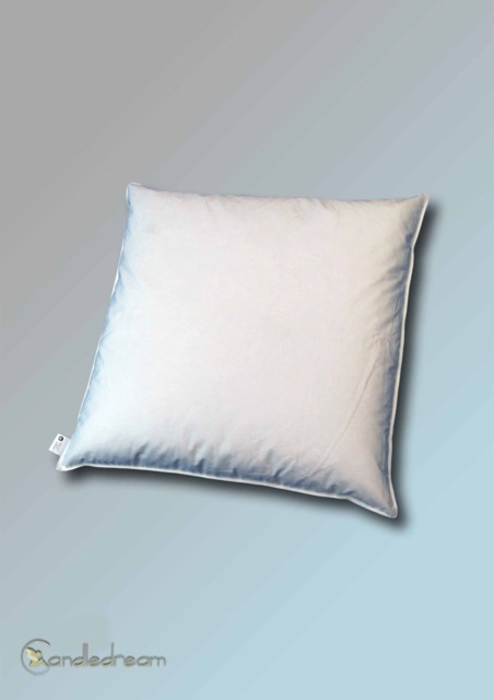 80 X cm Pillow Decorative in Cream & White With 70/30 % Feather/Down Filling From 900 G To 3000 - image 1