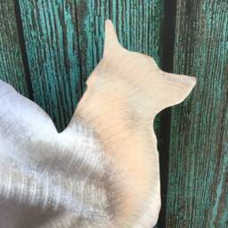 Pembroke Welsh Corgi, Angel Dog Tree Topper, Holiday Decoration, Aluminum, Christmas, Metal, Art, Unique Gift Idea, Dog Lovers - thumbnail 2