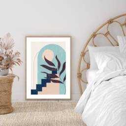 Abstract Wall Prints, Boho Decor Living Room, Bedroom, Neutral Posters, Home Decor, Room Minimalist - thumbnail 3