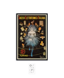 Leonetto Cappiello Italian Electro Company Vintage Poster Art Print - thumbnail 1