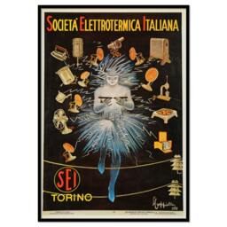 Leonetto Cappiello Italian Electro Company Vintage Poster Art Print - thumbnail 2