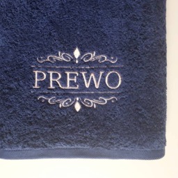 Custom Embroidery Personalized Monogrammed Hand & Bath Towel/Gift Initials Name On Maroon Navy Gray White Beige Brown - thumbnail 2