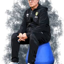 Marcelo Bielsa Digital Art Print - On Foamex Board Or Photo Paper - thumbnail 2