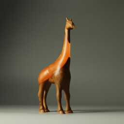 Duo Giraffe Sculpture - 5 - thumbnail 2