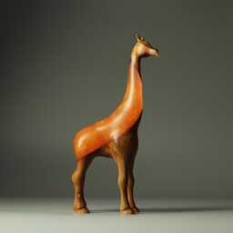 Duo Giraffe Sculpture - 5 - thumbnail 1