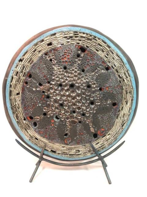 Handcrafted Ceramic Sculpture, Abstract Modern Art Object, Home Decor - image 1