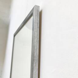Flat Distressed Silver Frame A3/12x16In 30x40cm Gallery Acrylic Glass - Photo Picture - thumbnail 3