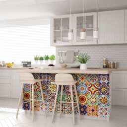 Carrelage Stickers Kitchen Decals Wall Set Of 24 Tiles Decals Stickers For Walls Bathroom D - thumbnail 3