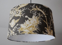 "Lampshade ""Toile De Jouy" - thumbnail 1