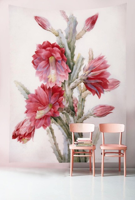 Cacti With Flowers - Wall Tapestry Tapestry Hangings Wanderlust Bohemian Home Decor Dorm T#99 - image 1