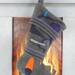 Christmas Stocking Hanger Hook Holder Bronze For Recessed Front Mantels - thumbnail 3