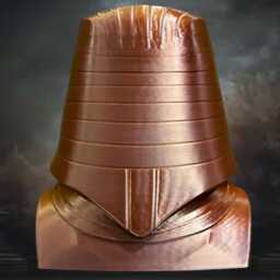 Pharaoh Of Stone Moai Kheops Bust Sculpture, Home Office Decor Desk Accessories Office Decor Easter Island - thumbnail 3