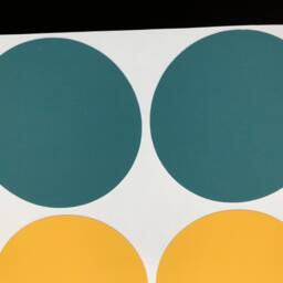 Polka Dot Nursery Wall Decals 65 Neutral Circle Stickers - thumbnail 3