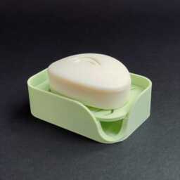 Personalized Soap Dish Minimalist 3D Printed Eco-Friendly Holder - thumbnail 4