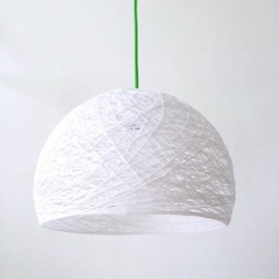 Plug in Pendant Light Minimalist Design, Globe Lamp, Hanging Plug In, Swag Light, Modern Lamp - Half Sphere - thumbnail 2