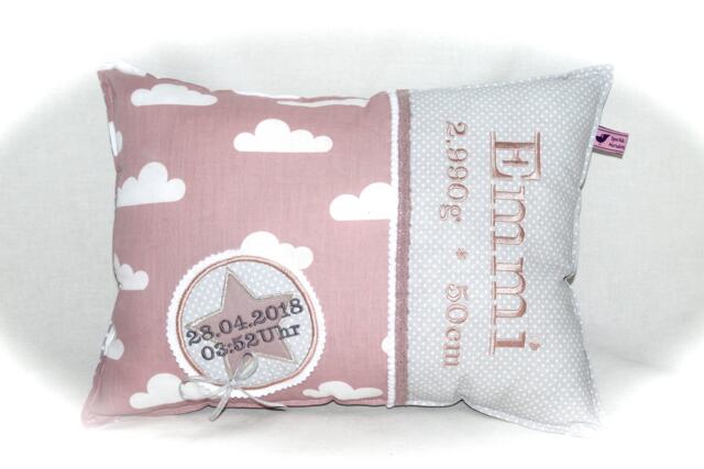 Name Pillow With Cuddly - image 1