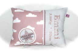 Name Pillow With Cuddly - thumbnail 1