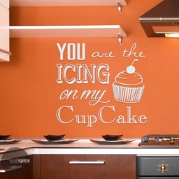 You Are The Icing On My Cupcake Vinyl Wall Decal Sticker - thumbnail 2