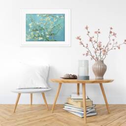 Impressionist Wall Art Print Poster Japanese Style Vincent Van Gogh Almond Sakura Blossom Beautiful Floral Flowers Impressionism Painting A3 - thumbnail 2