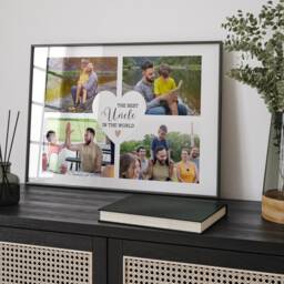 Personalised Framed Best Uncle Photo Print, Gift For Uncle, Cool Uncles Birthday Gift, Present Niece, Nephew - thumbnail 2