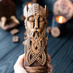 Odin, Wotan, Old Norse Pagan God Statue, For Asatru Altar Kit & Heathen Ritual - thumbnail 2