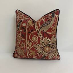 William Morris - Bullerswood Paprika/Gold Cushion Cover Throw Pillow Designer Home Decor - thumbnail 3