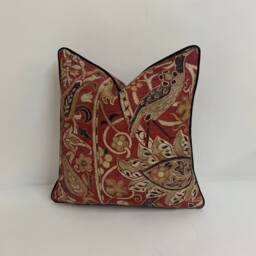 William Morris - Bullerswood Paprika/Gold Cushion Cover Throw Pillow Designer Home Decor - thumbnail 2