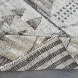 Hand-Knotted Moroccan Beni Ourain Rug, 100% Natural Wool, Modern Berber Carpet For Living Room - thumbnail 4