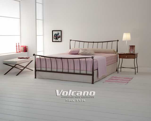 Metal Bed 160x200 180x200 Alexandra - Romantic Wrought Iron Frame, King Double Classic - image 1