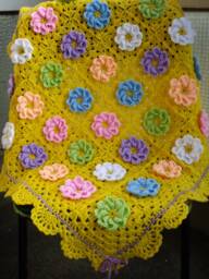 Granny Square Crochet Blanket Baby