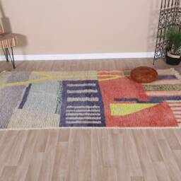 Authentic Boujaad Rug, Soft Moroccan Rug 5x8 Ft - thumbnail 2
