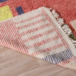 Authentic Boujaad Rug, Soft Moroccan Rug 5x8 Ft - thumbnail 4