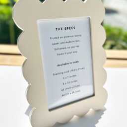 New Home Gift/Moving in Print Personalised New Funny Gifts Love Custom Card - thumbnail 3